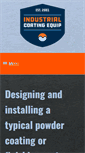 Mobile Screenshot of indcoating.com